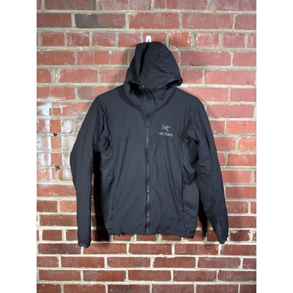 Arcteryx Men’s Atom LT Hoody Jacket Insulated Black Gray Size XS